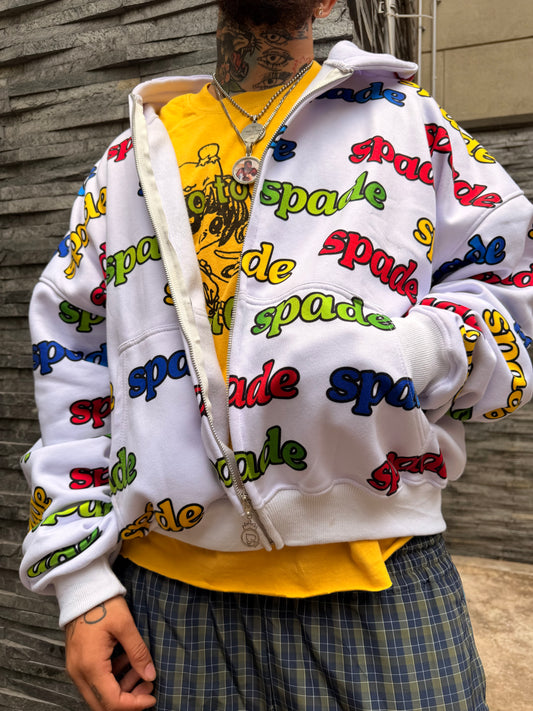 Spade “Graffiti” zip up