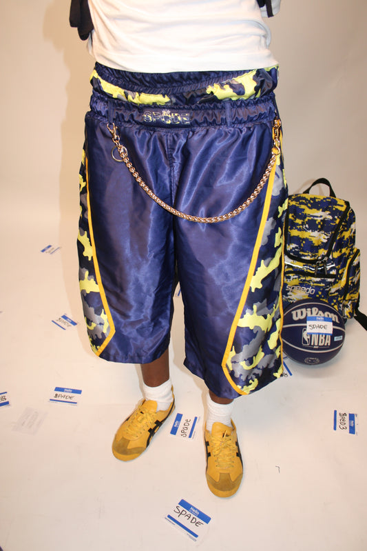 Silk Camo BBall Shorts