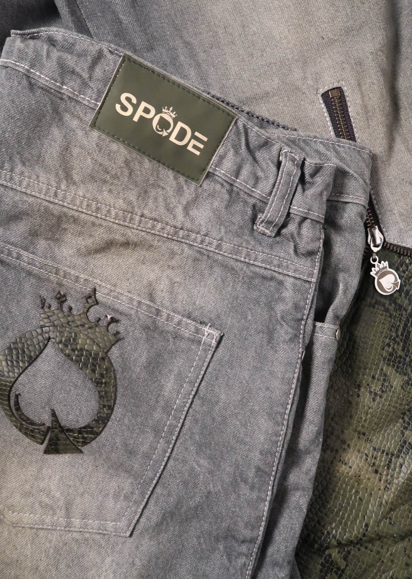 Viper Zip Denim 🐍