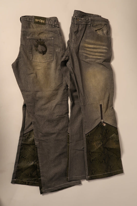 Viper Zip Denim 🐍